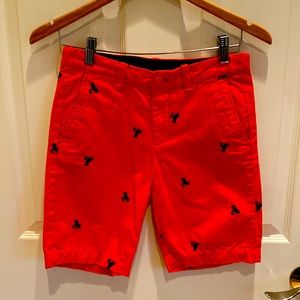 CREWCUTS BOYS CRITTER SHORTS.  PERFECT CONDITION.  SIZE 12